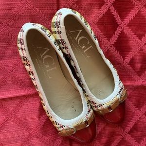 AGL - Attilio Giusti Leombruni Woven Cap Toe Flats